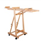 Heavyduty Studio Artist Easel Large H-frame Wood Painting Art Easel Standing  