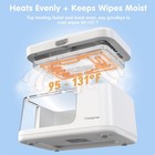 Baby Wipe Warmer Baby Wet Wipes Dispenser  Diaper Wipe Warmer With Led Light    