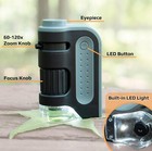 Carson Microbrite Plus Led Pocket Microscope 60x 120x Magnification Education   