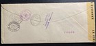 1945 Caracas Venezuela First Day Cover To New York Usa Sc 199-205 Stamp Set 2