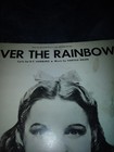 Over The Rainbow Sheet Music Book With Judy Garland 1966 Vintage Rare