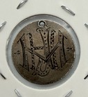 Love Token On 1876 U s  Seated Dime  m J H   