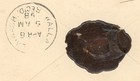1898 Mexico 1c Letter Carrier Cover Chihuahua To Walla Walla Wa Mourning