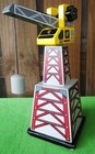 Imaginarium Wooden Railway Cargo Crane Set W 9 Trains   6 Magnetic Cargo