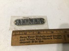 Sellers Kitchen Cabinet Name Label Black   Brass Color Lettering W nails Repro