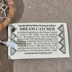 Authentic Navajo Dream Catcher Key Chain Handcrafted Brown 1 5  Diameter