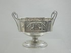 Rare Antique Silver Candy Dish Germany European Sterling 18 Century
