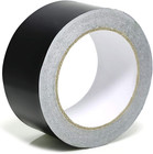 Missyoung Aluminum Black Foil Tape 2 Inch X 64 Feet 3 9 Mil Thick Black Adhesive