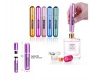 5 Pcs Travel Portable Mini Refillable  Perfume Atomizer Bottle Spray Pump Case