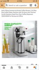 Nupant 2 2l Stainless Steel Commercial Airpot Coffee Brewer Rpa-386 L New 