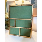 Vintage Eaton s Magnetic Photo Frame W  Magnet Bars 13 x10  Hollywood Regency