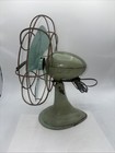 Vintage 1950s Westinghouse Desk Table Fan Turquoise Tested 11   