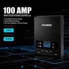 100a 5200w 250vdc Mppt Solar Charge Controller 12v 24v 36v 48v Battery Regulator