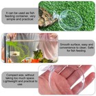 4 Pcs Floating Food Dish Fish Tank Feeding Tray Shrimp Feeding Dish
