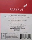 Papyrus Set Of 20  warmest Wishes  Christmas Cards