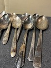 Oneida Community Tudor Plate Mixed Lot  15  Silverplate Spoons Assorted Patterns