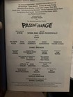 Passing Strange Broadway Playbill Signed By Entire Cast
