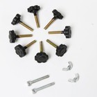 High Quality Triple Folding Multiple Guitar Holder Rack Stand Black New