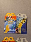 1996 Mcdonalds Sleeping Beauty Complete Set Of 2 Happy Meal Boxes Disney Vintage