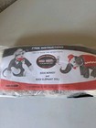 Nip Craft 2 Pair Rockford Red Heel Socks Monkey  Elephant Instructions Incl 