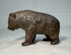 Antique 1910 Cast Iron Pre-teddy Bear Animal Still Coin Bank By Arcade Foundry