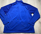 Nike Team Jacket Men 2xl Royal Blue White Stripe Track Warm Up Athleisure Active
