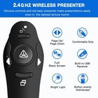 Presentation Clicker Wireless Presenter Remote Usb Control Powerpoint Ppt Cli   