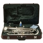 Yamaha Yep-621s Euphonium Silver Bb Plated Yellow Brass Case 621 New Hard W case