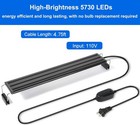 Led Aquarium Light For 20 To 24 Inch Fish Tank Full Spectrum Fish Tank Light