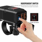 Qc 3 0 Motorcycle Dual Usb Phone Gps Super Fast Charger Adapter Led Waterproof