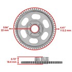 Starter Clutch One Way Bearing Idler Gear Gasket For Yamaha Yfz450 2004-2009