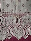 Gorgeous Antique Bobbin Lace Doily - Linen 12 5  By 10 