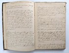Handwritten Genealogy Barrett Family Of New Hampshire In 18th   19th Centuries
