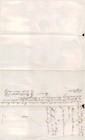 Hand Signed Sheriff Samuel Vanbuskirk Pa Senator Theodore Hill Lycoming 1871