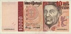 Portugal - 1997 - 10 000 Escudos - Frequency   2      Rare -  ef    ed4904