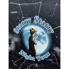 Vintage Starry Starry Night Tour T Shirt Constellations Astronomy Graphic