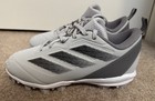 Adidas Kids  Adizero Instinct Md K Gray  Molded Softball Size 4y
