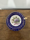 Imperial China Tea Cup And Saucer Fruits And Florals