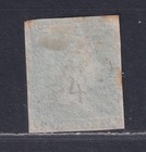 Great Britain Sg 14 Scott 4 Used 1841 2d Blue Victoria Imperf E-j Cv   100