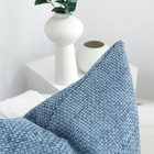 Pack Of 2 Chenille Neutral Decorative Throw Pillow Covers Soft Woven Textured   