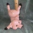 Pink Pig Bookend figurine 6  X 5  15oz