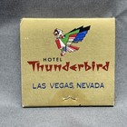 Vintage Las Vegas Matchbook Thunderbird Hotel Unstruck