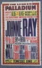 1953 Guaranteed Vintage Johnnie Ray Poster London Palladium  signed By Max Wall 