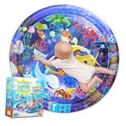Premium Tummy Time Water Mat  Extra Large Multi-stage Activity Center 