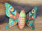 Vintage Alps Tin Litho Friction Butterfly Toy