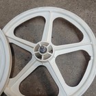 Old School  White Skyway 20 Inch Tuff Wheel Ii 2 Mag Wheels Bmx Freestyle Bike