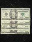 Large Portrait  20 Dollar Bill Banknote Old Design Vintage Federal Reserve Note