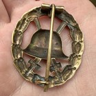 Original Wwi Ww1 Imperial German Prussian Cut Out Wound Badge Pin Medal