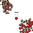 Double Cap Rivets  Tubular Metal Studs For Clothing Repair   Replacements  Sewin