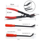 3pcs Auto Clip Pliers Set And Fastener Remover  Car Trim Rivet Removal Pry Tool